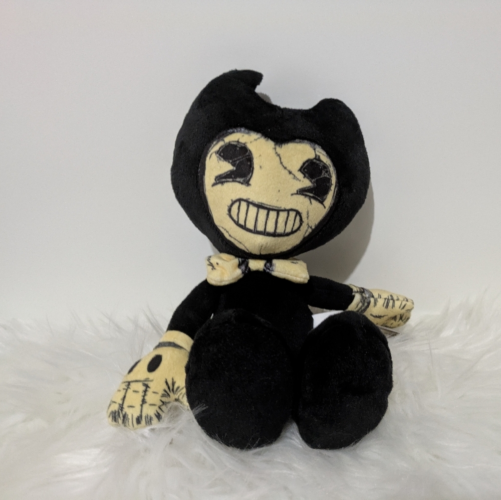 Bendy & The Ink Machine 2024 BENDY 9" Stuffed Plush Heavenly Toys New with Tag - Picture 2 of 8
